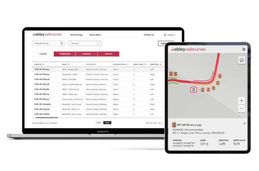 Abley SafeCurves app