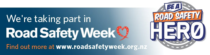 Road safety week banner 2023