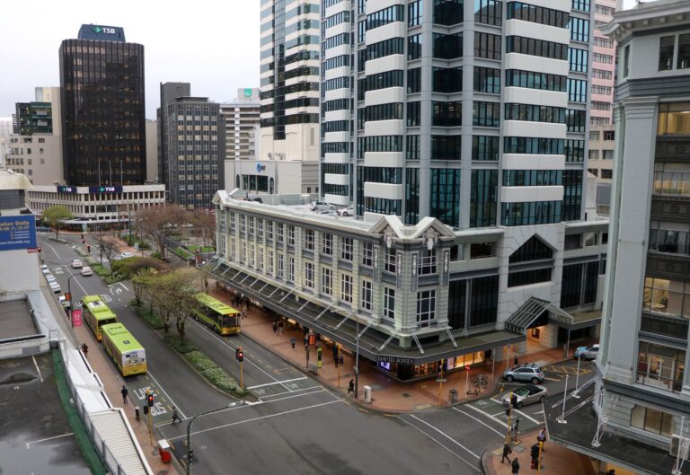 Wellington bus lanes