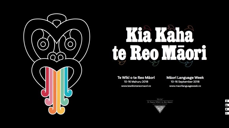Te Reo Māori week poster