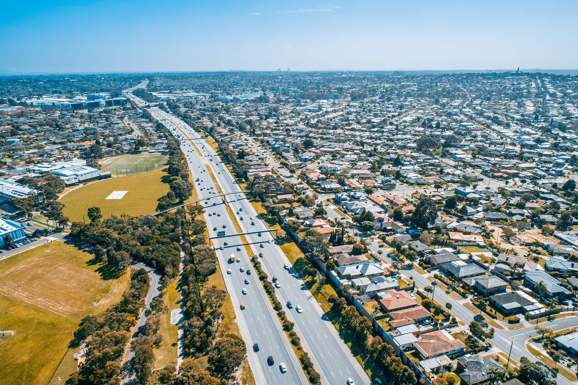 Monash Freeway Wheelers Hill Melbourne