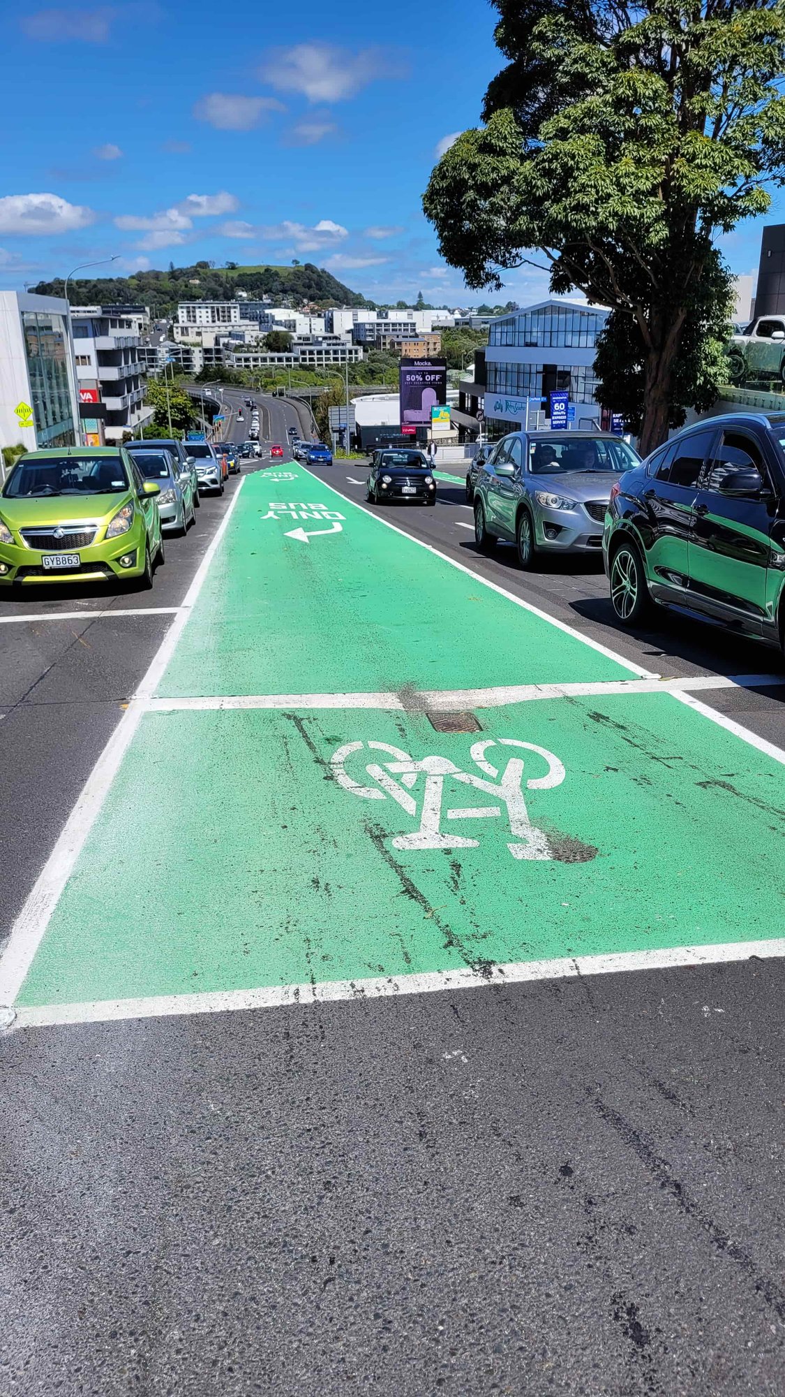 New Cycleway in Auckland, New Zealand.